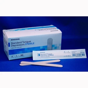 McKesson 24-202-S Tongue Depressor,Sterile-1000/Case - Picture 1 of 1
