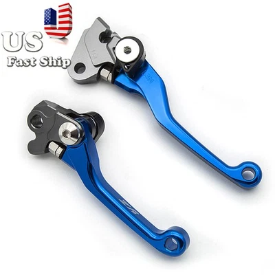 Para Yamaha YZ80/85 2001-2014 CNC Dirtbike Pivote Embrague Palancas de freno Motorcross Foto 1 de 4