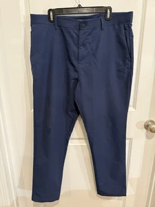 Pantalones de golf Banana Republic Tech azul oscuro para hombre 38 x 30 - Imagen 1 de 8