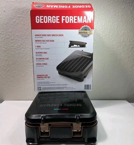George Foreman GR012F-1AG Individual Grill & Panini Press 760W – Used –Tested - Picture 1 of 12