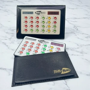 Calculadora M&M's Vintage 1989 Solar con Estuche y Caja - Mars Inc. - Funciona - ¡Rara! - Imagen 1 de 10
