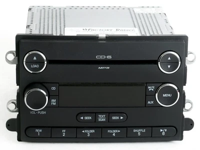 Ford Taurus Mercury Sable 08-09 Radio AM FM 6 Disc mp3 CD Player 8G1T-18C815-CA - Image 1 of 4