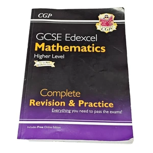 GCSE Edexcel Mathematics Complete Revision and Practice Higher Level CGP Book - Picture 1 of 5