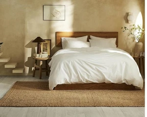 Brooklinen Washed Linen Duvet Cover Portugal FULL/QUEEN | CREAM (Retails $299) - Picture 1 of 8