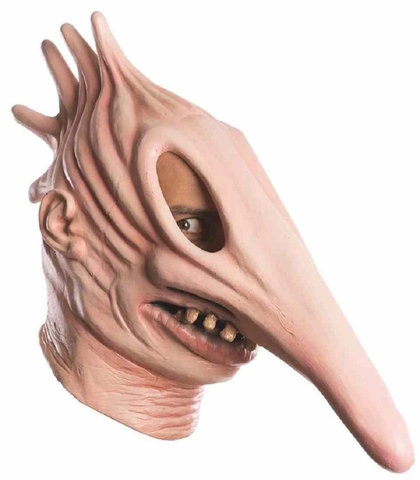 Adam Mask Beetlejuice Stretched Fancy Dress Halloween Adult Costume Accessory - Image 1 of 1