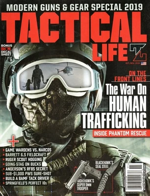 Tactical Life October/November 2019 Human Trafficking Inside Phantom Rescue - Image 1 of 3