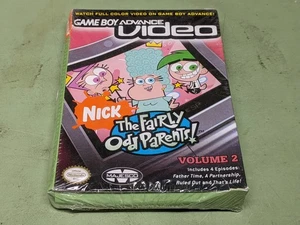 GBA Video Fairly Odd Parents Volumen 2 Nintendo GameBoy Advance Completo en Caja - Imagen 1 de 3