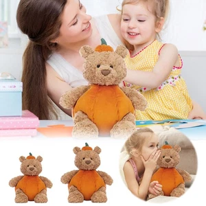 Calabaza Oso Bartolomé - Juguete de peluche 28 cm/40 cm | Halloween suave coleccionable - Imagen 1 de 15