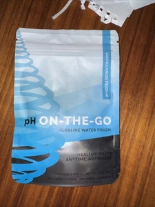 pH On-The-Go Portable Water Filter Alkaline Pouch Filter for Water Bottles 1 Pk - Picture 1 of 3