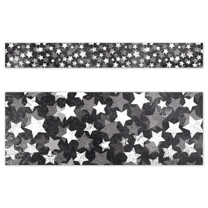 CTP Chalk It Up! Chalk Stars Bulletin Board Border (10910) - Picture 1 of 6