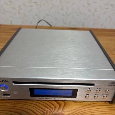 Teac PD-301-X CD Player With Wide FM Tuner USB - Image 1 of 4