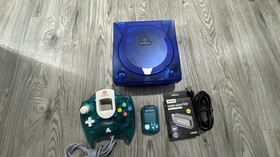 Sega Dreamcast Blue Shell New System Clock  Battery