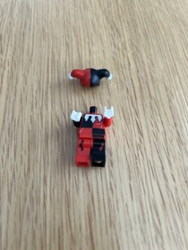 LEGO Batman I Harley Quinn Minifigure Original bat026 7886 2008 MISSING HEAD