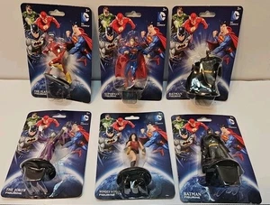 DC Comic Figuren 6 Stück. Flash Batman Joker Superman Wonder Woman. NEU - Bild 1 von 8