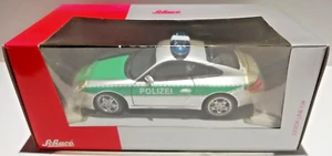 Schuco Junior Line 1:24 Porsche 911 Carrera S Coupe Police Original Box Die-Cast 3317098 - Picture 1 of 9