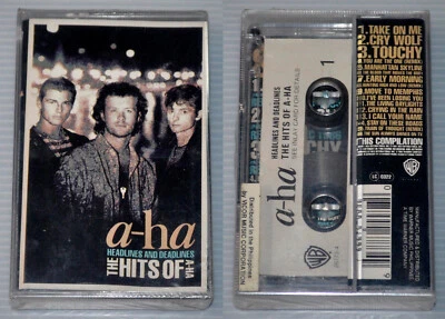 Philippines A-HA Headlines & Deadlines - The Hits Of A-HA SEALED Cassette TAPE - Image 1 of 3