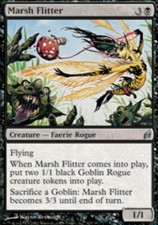 4x Marsh Flitter ~ Lightly Played Lorwyn MTG Magic x4 4 UltimateMTG Playset Blac