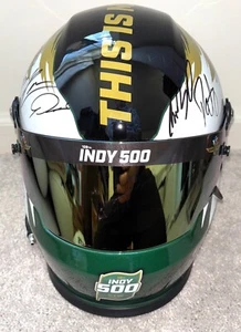 2025 INDY 500 FULL FIELD SIGNED HELMET 109TH INDIANAPOLIS ALEX PALOU LARSON +31 - Picture 1 of 9