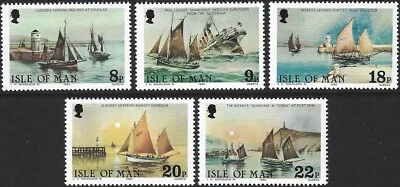 1981 Isle of Man Sg 190/4 Royal National Mission to Deep Sea Fishermen MNH - Image 1 of 2