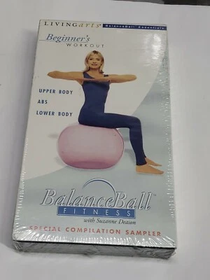 BalanceBall Fitness with Suzanne Deason Compilation Sampler (VHS) Upper Body Abs - Image 1 of 2