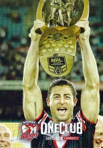 2016 Sydney Roosters NRL Club-Issued Card - Anthony Minichiello - 2002 Premiers - Picture 1 of 3
