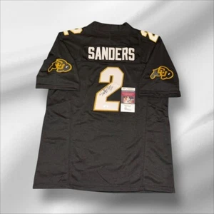 SHEDEUR SANDERS CU BUFFS SIGNED / AUTOGRAPHED JERSEY JSA COA CLEVELAND BROWNS!! - Picture 1 of 3