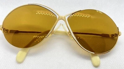 CAZAL Mod. 228 Sonnenbrille Brille - Medium (60-11) selten Modisch Gold Weiß - Bild 1 von 4