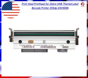 Druckkopf Druckkopf für Zebra S4M Thermo Etiketten Barcode Drucker 203dpi G41400M - Bild 1 von 6