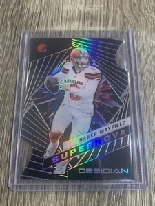 2019 Panini Obsidian Baker Mayfield Supernova 18/50 Cleveland Browns - Picture 1 of 2