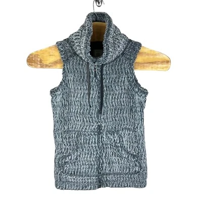 Chaleco Royal Robbins Mujer Gris Imitación Piel Cremallera Completa Sin Mangas Pequeño Foto 1 de 4