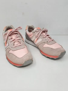 New Balance Womens 8 Classic Pink Grey WL696STG Athletic Sneakers Shoes - Picture 1 of 14