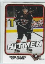 2013-14 Calgary Hitmen (WHL) Radel Fazleev (Neftyanik Almetievsk)