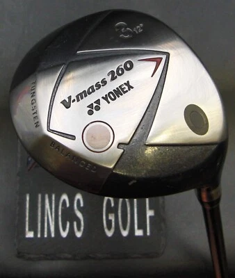 Yonex V-mass 260 12° 3 Wood Stiff Graphite Shaft Yonex Grip - Image 1 of 4