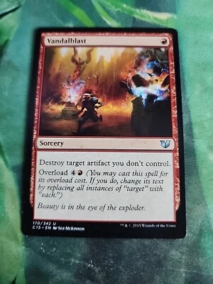 MTG Vandalblast Commander 2015 170/342 Regular Uncommon - Image 1 of 4