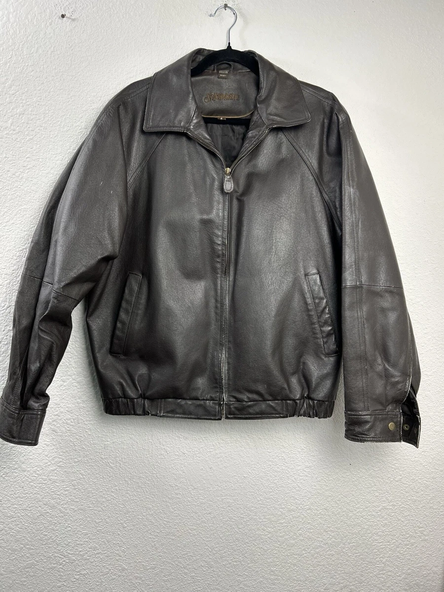 St. John's Bay Leather Outer Shell Coats, Jackets & Vests