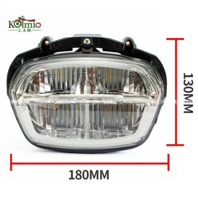 Conjunto de faros faros aptos para faros VESPA Sprint 50 125 150 2014-2020 Foto 1 de 4
