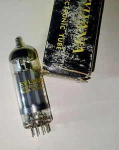 Vintage Sylvania NIB NOS 27GB6/PL500 Amplifier Audio Radio Vacuum Tube - Picture 1 of 7