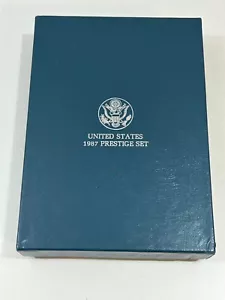 1987 PRESTIGE Proof Set. U.S. Mint Made. Complete & Original. With Box - Picture 1 of 4