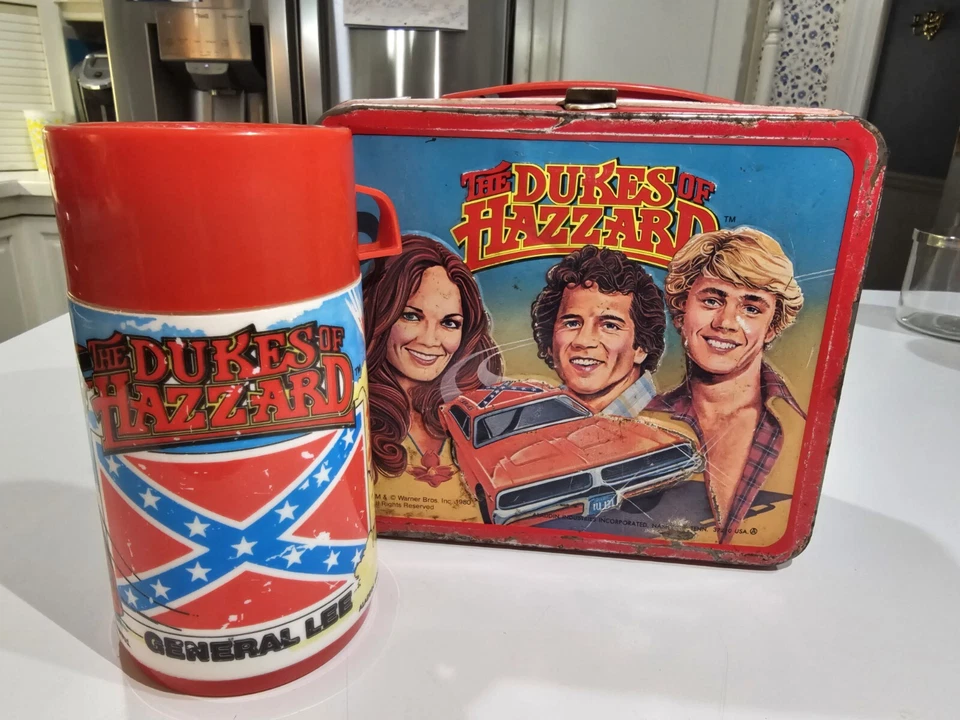 Juego de lonchera y termo Dukes of Hazzard 1980 de colección de Warner Bros, Inc. Foto 1 de 4