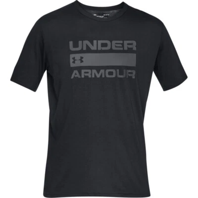 Under Armour 1329582 Men's UA Team Issue Wordmark Short Sleeve Graphic T-Shirt - Image 1 of 4
