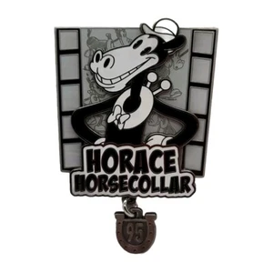 Disney Pin 2024 95th Anniversary LE4000 Horace Horsecollar Horseshoe Dangle New - Picture 1 of 10