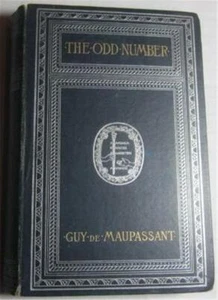 THE ODD NUMBER GUY DE MAUPASSANT 1889 HARPER & BROTHERS FIRST US ED HENRY JAMES - Picture 1 of 6