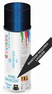 Basecoat Aerosol For Kia Dark Navy Blue Wn Spray Paint Chip Removal Repair Car - Picture 1 of 7