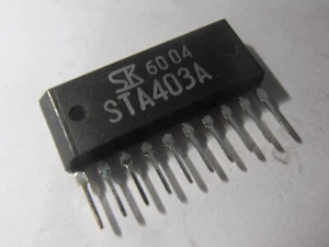 1x  STA403A  100v 4A 4NPN Darlington Transistor array  SIP10 SANKEN - Picture 1 of 1