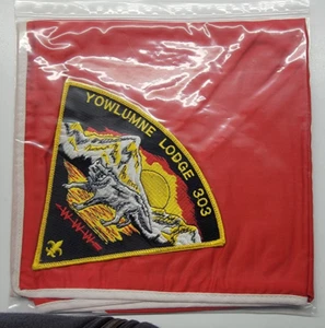 Yowlumne Lodge 303 P-1 Yellow FDL on Neckerchief Kern County Council - Picture 1 of 1