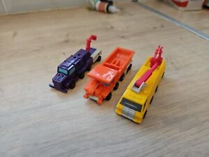 Transformers G1 1990 CONSTRUCTOR SQUAD figure SET minty micromaster hasbro