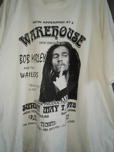 FRUITS OF THE LOOM Bob Marley Heavy Cotton Cream T Shirt Mens 3XL VGC 100%COTTON - Picture 1 of 6