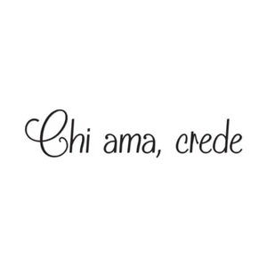 Chi Ama, Crede Italian - Vinyl Decal Sticker - Multiple Colors & Sizes - ebn3752 - Picture 1 of 20