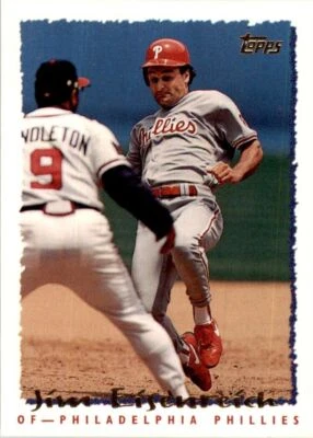 1995 Topps Jim Eisenreich Baseball Cards #326 - Image 1 of 2