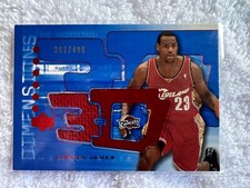 2003-04 Upper Deck Triple Dimensions - 3D Memorabilia Shooting Shirt #3DS13...